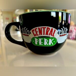 Friends Black Coffee Mug Central Perk